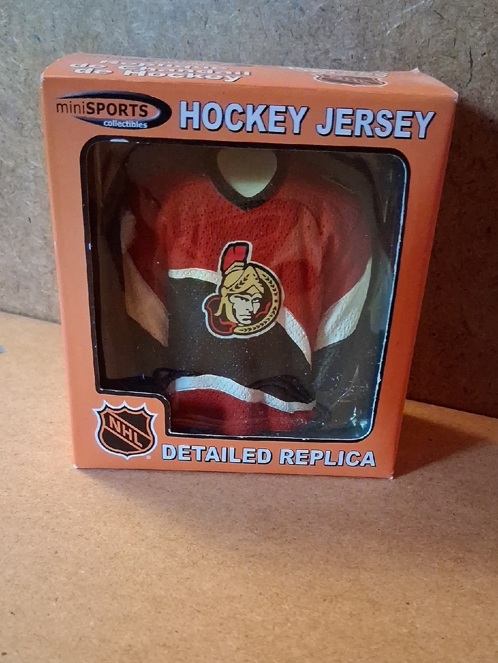 Ottawa Senators Mini Hockey Jersey in Red and Black